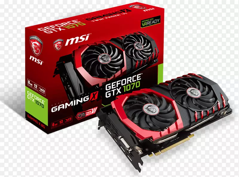 显卡和视频适配器NVIDIA GeForce GTX 1070英伟达精视GTX GDDR 5 SDRAM-NVIDIA