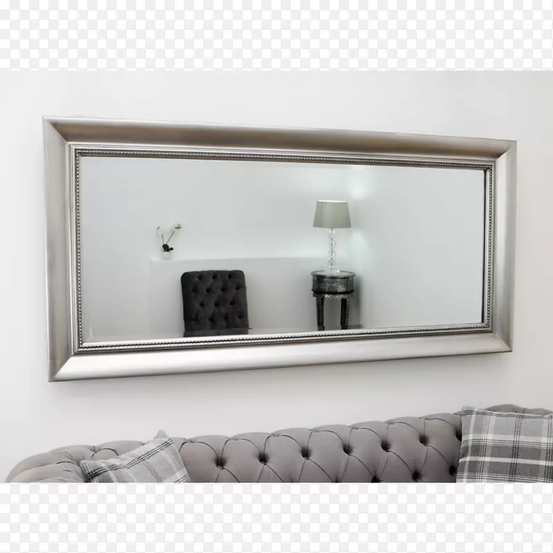 镜面玻璃起居室-镜子
