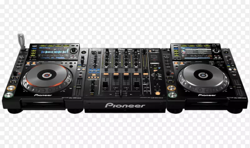 CDJ-2000光盘骑师DJ搅拌机先驱DJM 900 Nexus-DJ转台
