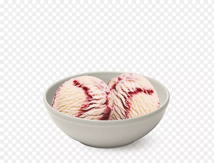 冰淇淋牛奶风味碗