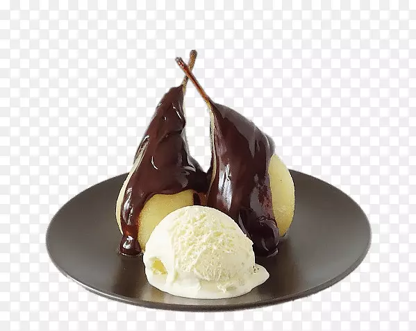 雪糕百里香巧克力松露梨冰淇淋