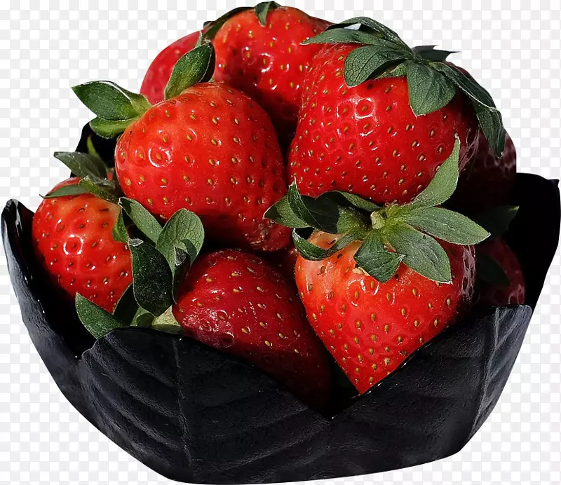野生草莓食品蛋白质补充水果盘片