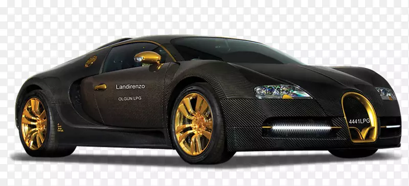 汽车Bugatti Veyron剪贴画-汽车
