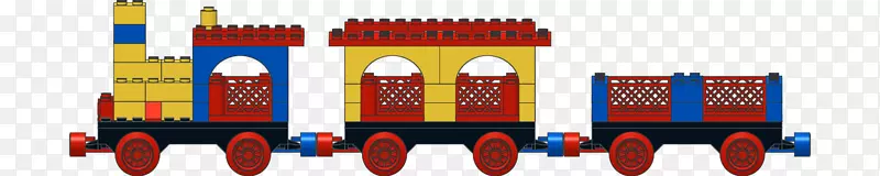 乐高火车铁路蒸汽机车货运列车