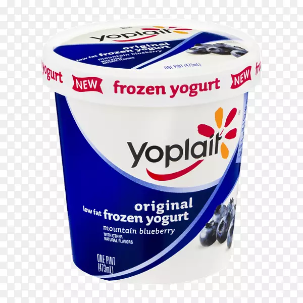 奶油冷冻酸奶Yoplait酸奶