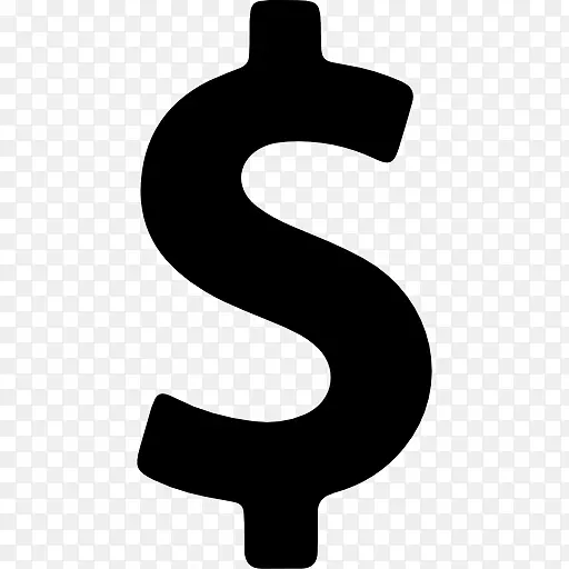 美元符号货币符号美元计算机图标-美元