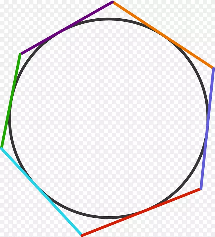 内嵌图形外接圆几何学角圆