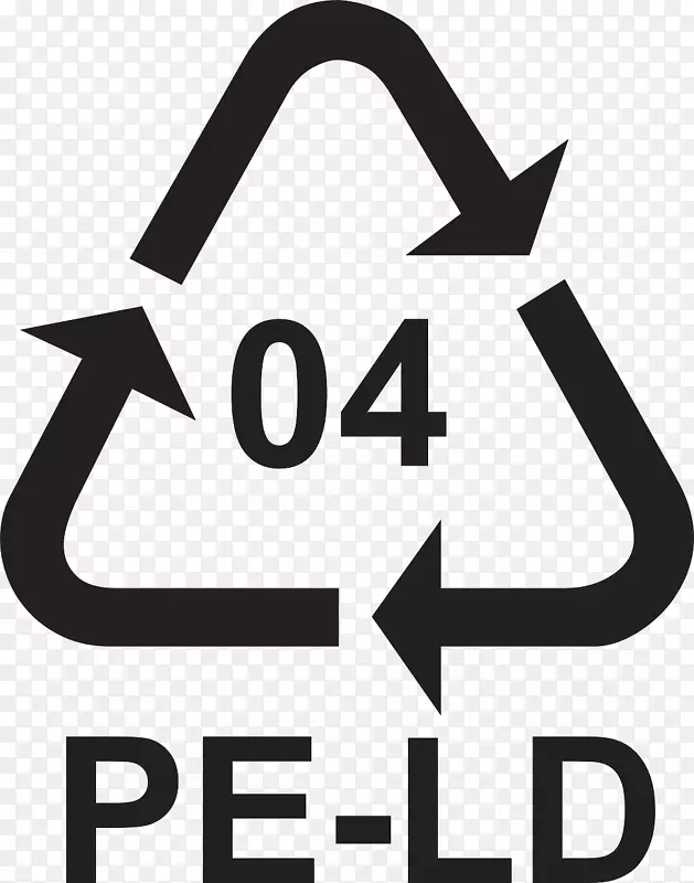 低密度聚乙烯塑料回收标志聚对苯二甲酸乙二醇酯塑料回收