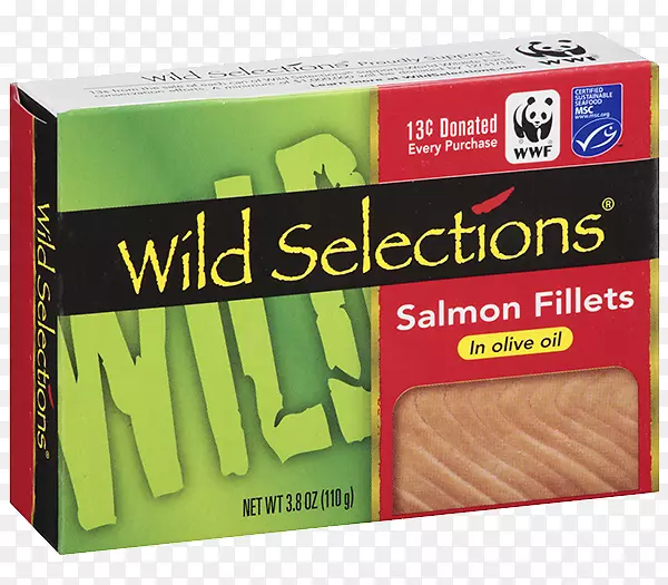 沙丁鱼罐头鱼的可持续性-三文鱼片