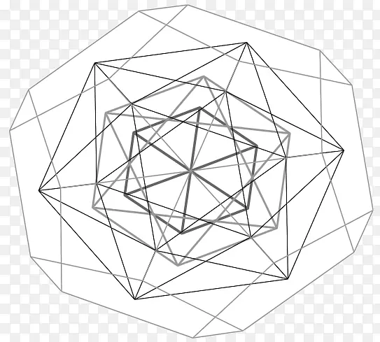 对称十二面体神圣几何立方体-神圣几何学