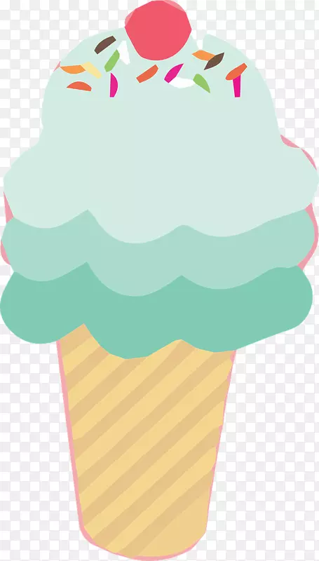 冰淇淋锥巧克力布朗尼冰淇淋三明治巧克力薄饼冰淇淋