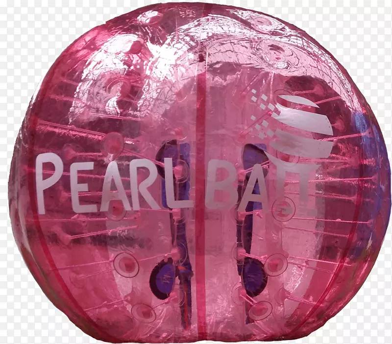 粉红m球-泡泡足球