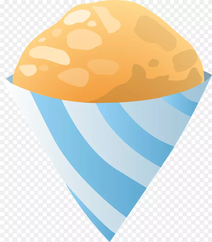 雪锥冰淇淋锥夹艺术-冰淇淋