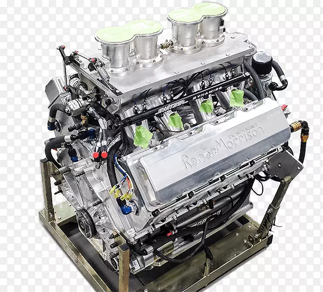 雪佛兰大缸体发动机汽车雪佛兰大块发动机雷赫-莫里森赛车引擎.发动机部件