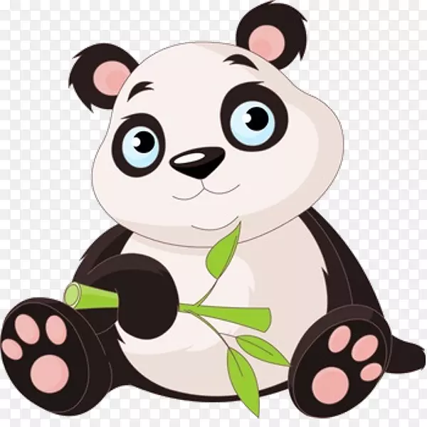 大熊猫宝宝熊猫夹艺术熊