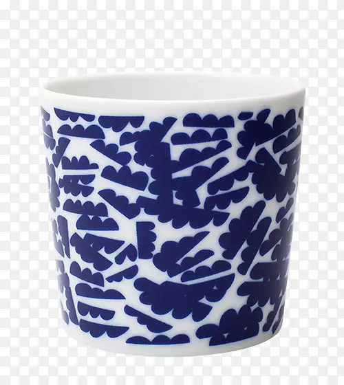 杯蓝白陶瓷杯瓷杯