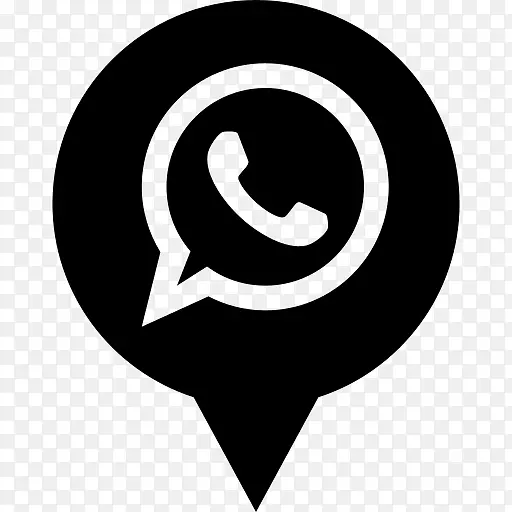 社交媒体电脑图标WhatsApp-徽标社交媒体