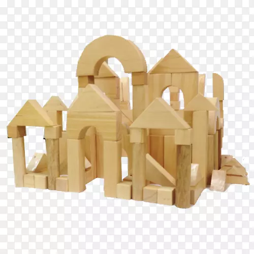 木材材料长方体几何幼儿园-木材
