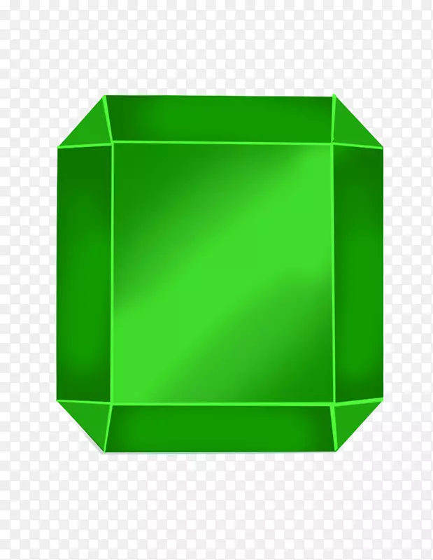 矩形绿宝石