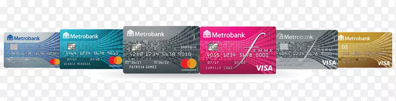 Metrobank Bangko Sentral ng Pilipinas银行卡-座位卡