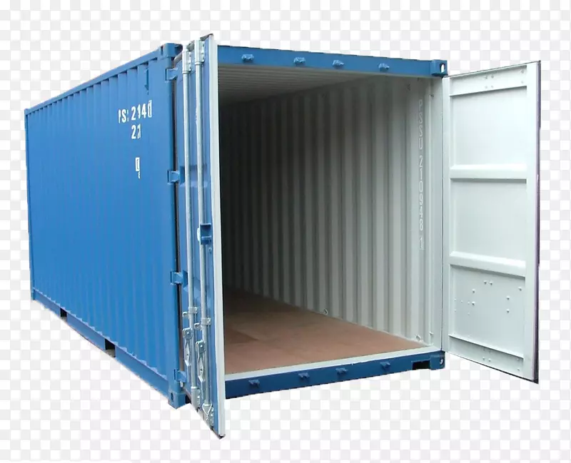 移动式集装箱多式联运集装箱20英尺等量单位平面货架货物