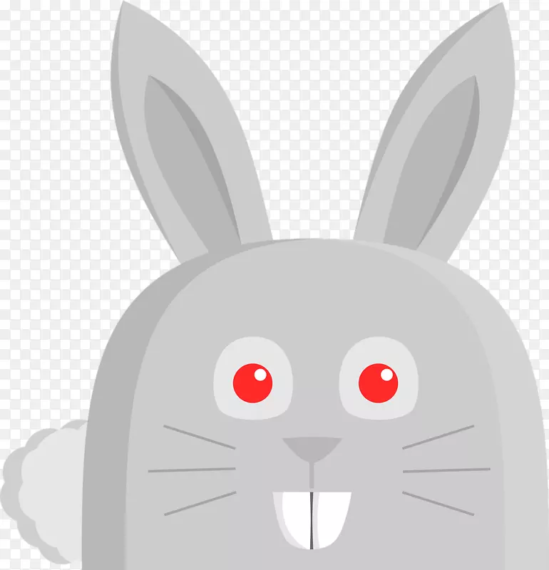 国内兔子复活节兔欧洲兔夹艺术-兔子