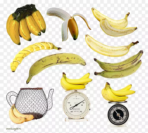 烹饪香蕉油炸芭蕉素菜土豆片-香蕉