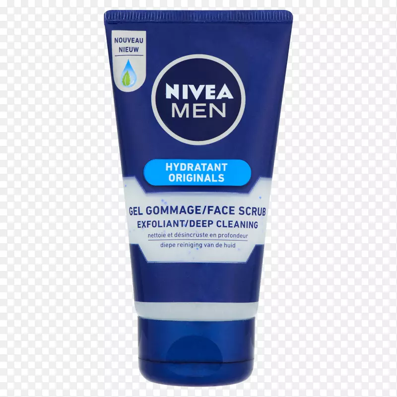 洁面乳Nivea去角质化妆品唇膏-洗面奶