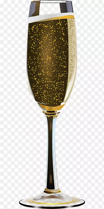 酒杯香槟玻璃夹子艺术-葡萄酒