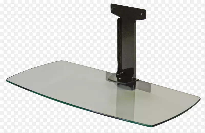 钢化玻璃架金属桌
