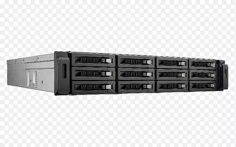 磁盘阵列网络存储系统串行ata qnap rexp-1220 u-rp系列附SCSI-计算机