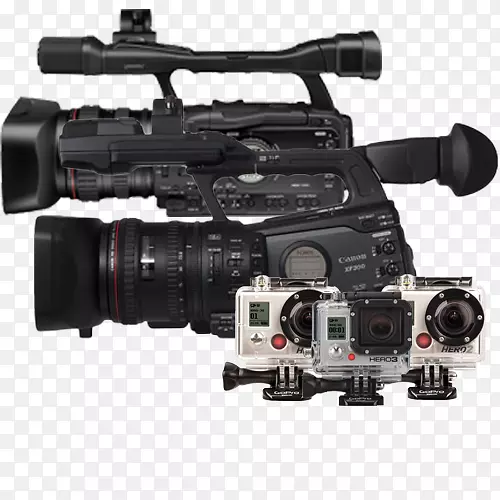 摄像机镜头佳能xh a1s变焦镜头相机操作员