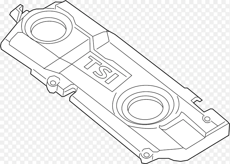 线艺术汽车制图.发动机零件