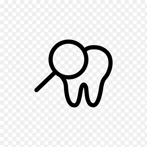 牙科正畸牙齿预防-牙齿图标