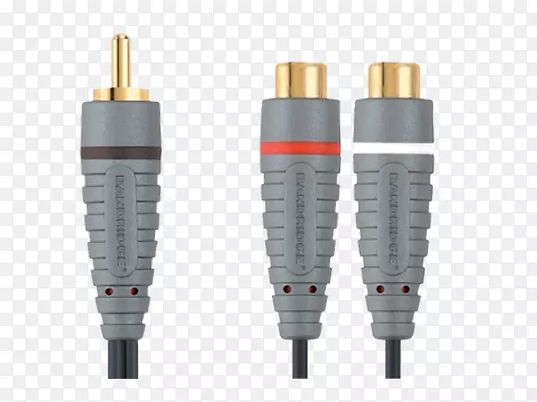 RCA连接器电缆电话连接器立体声Belkin音频电缆