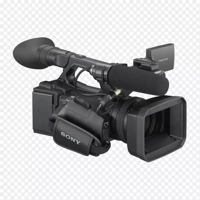 摄像机索尼耐视-5 AVCHD索尼nxcamm hxr-nx5r-照相机