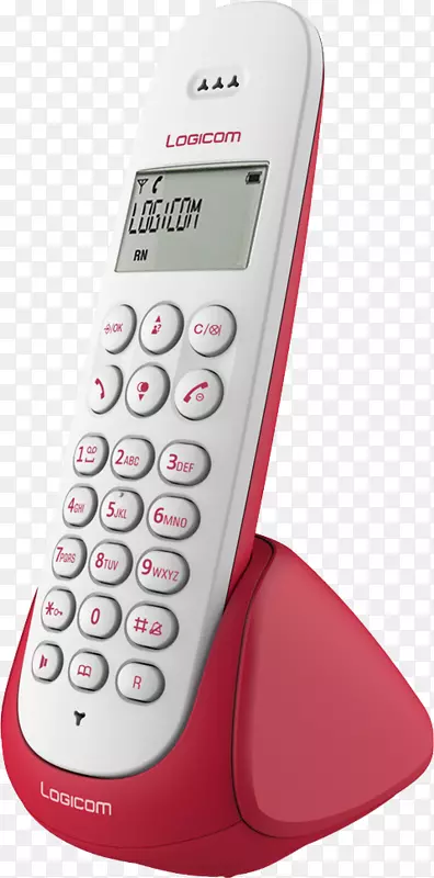 Logicom光环150-打鼾电传器遇到nummerkenning无绳电话家庭和商务电话-光环