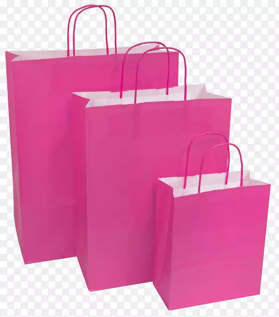 购物袋和手推车，纸包装和贴标签塑料袋