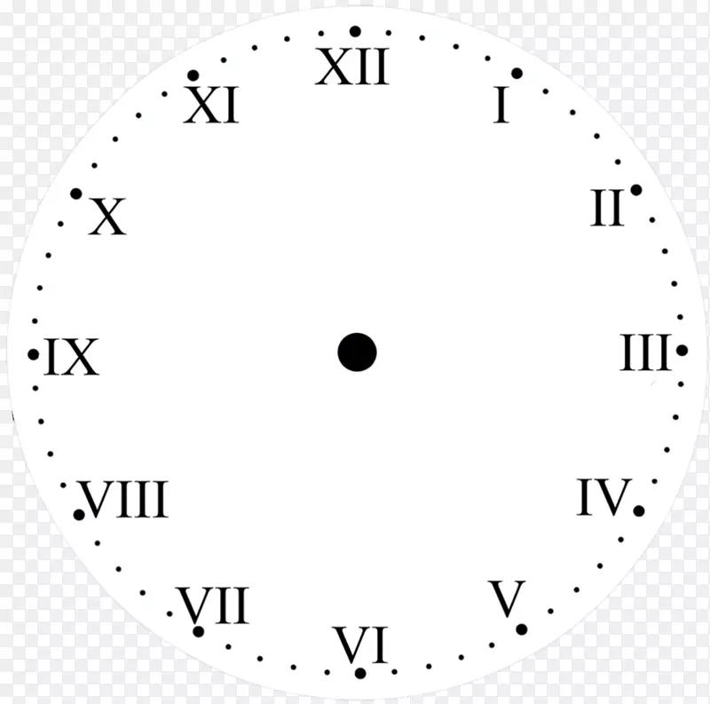 罗马数字时钟面对数字时间和考勤时钟.时钟