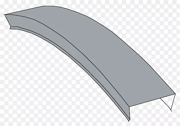 汽车设计车线角-金属顶板