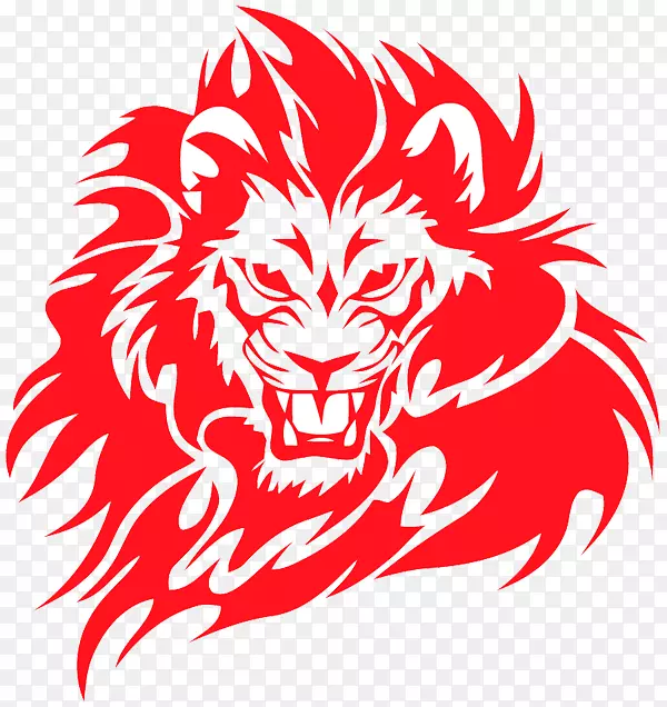 老虎和狮子纹身去除老虎和狮子-狮子