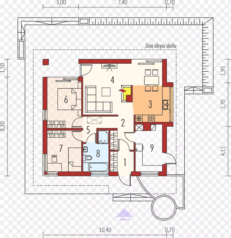 平米住宅工程建筑工程方案-房屋