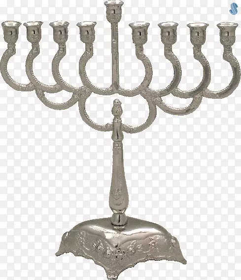 墨诺拉犹太教光明节烛台蜡烛犹太教