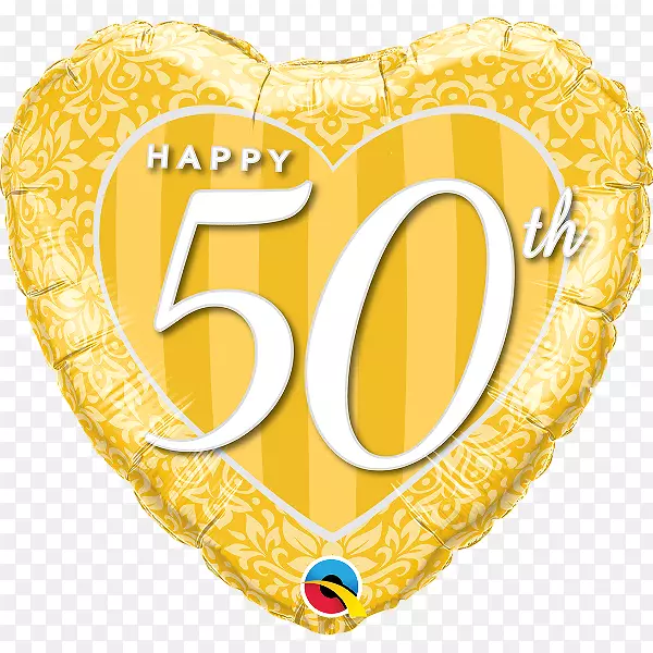 气球生日金婚纪念日-50周年