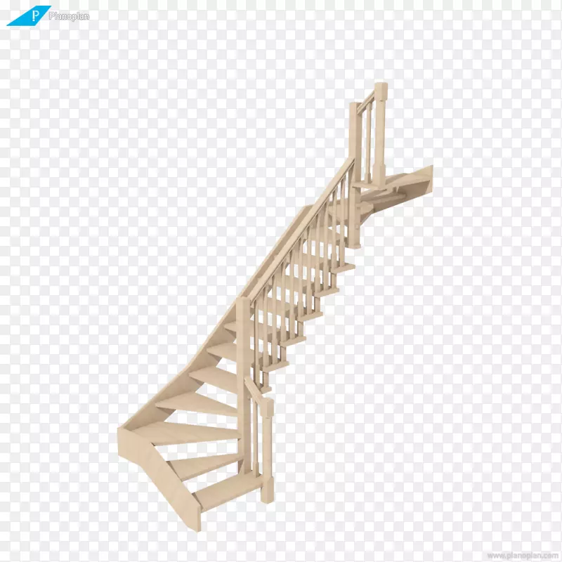 斜楼梯平面图