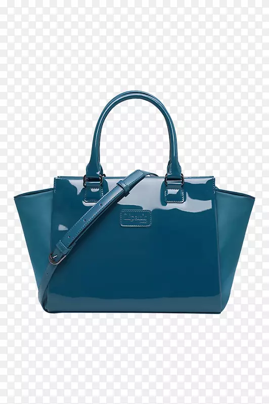 手提包，蓝色包，手提包，皮包