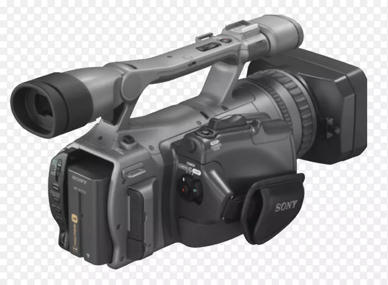 照相机镜头摄像机索尼手凸轮hdr-fx7 hdv-照相机镜头