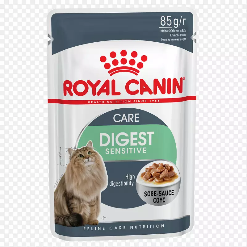 猫食狗猫皇家佳犬消化敏感猫罐头食物