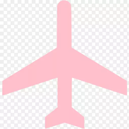 飞机线粉红m角飞机
