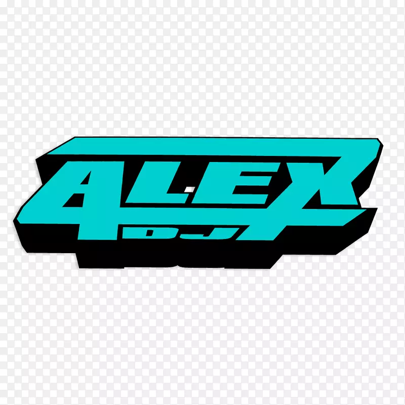 唱片骑师电子标志dj混合dj alexander-hulk标志